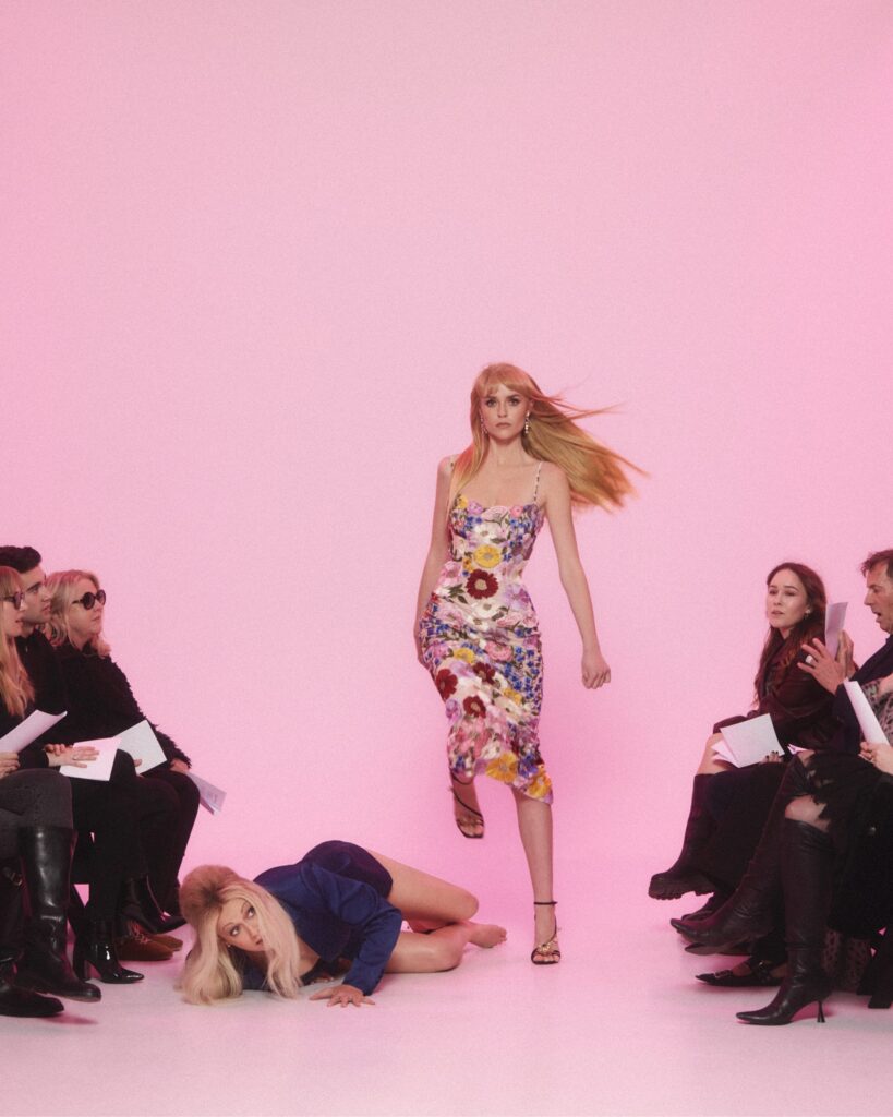 celeste Barber & The Supermodels for Marie Claire, Makeup by Nicola Johnson